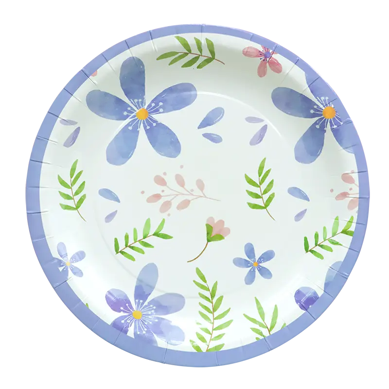 Colored Paper Plates