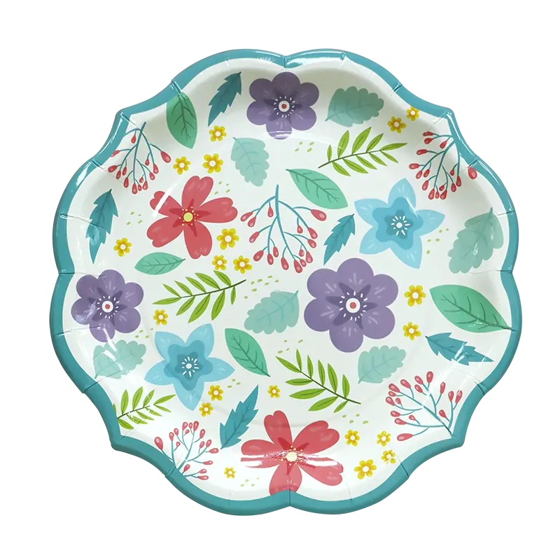 Customized Pattern Paper Plates
